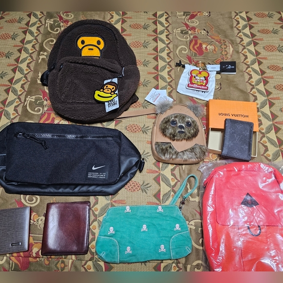 BRAND New Toiletries and other misc crossvody Bape etc - Picture 8 of 9